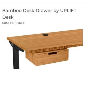 Bamboo Desk Drawer by UPLIFT Desk